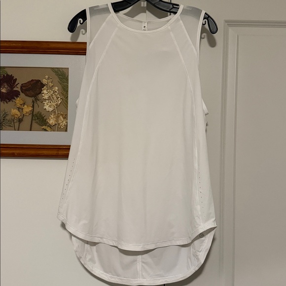 Lululemon Athletica Sculpt White Tank Top - Picture 1 of 4